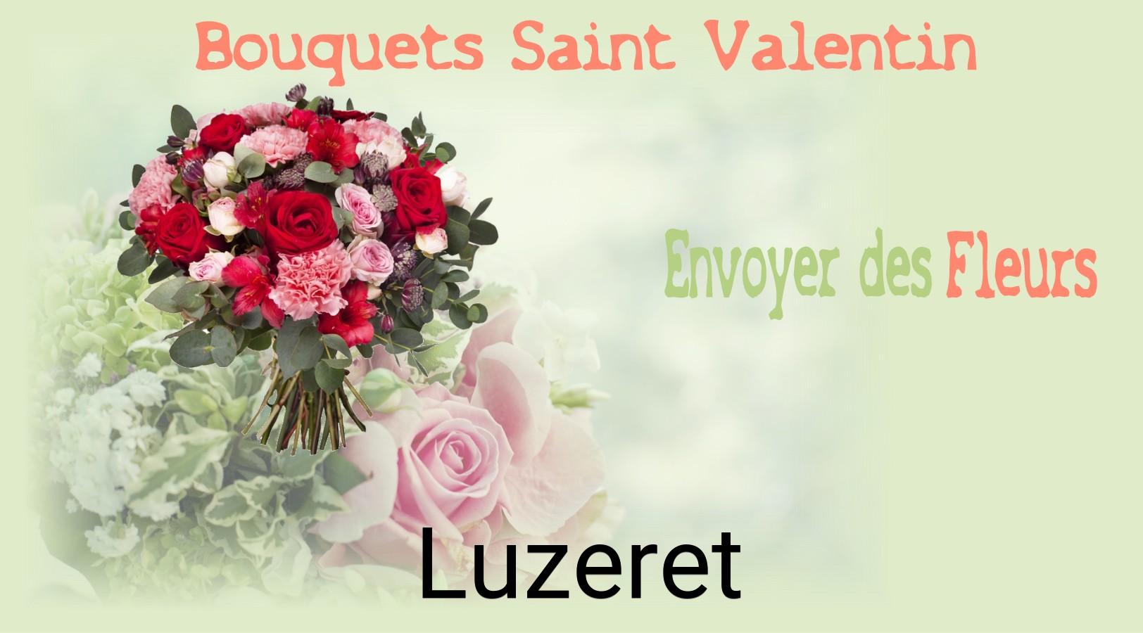 Roses de Saint-Valentin livrées à Luzeret